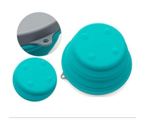Cốc gấp gọn màu xanh