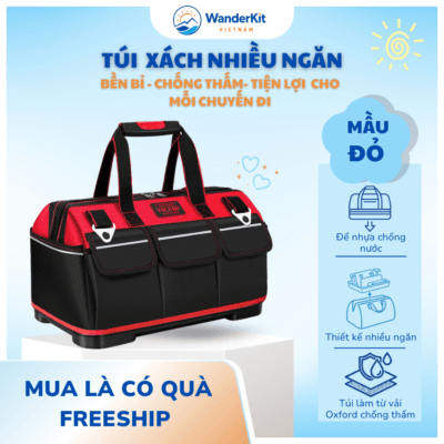 Túi Xách Đa Năng Wanderkit - Siêu Bền, Chống Thấm, Phản Quang An Toàn