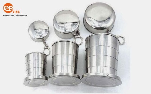 cốc gấp gọn tùy size