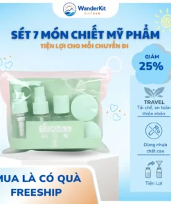 Alternative view of Bộ Chiết Mỹ Phẩm Du Lịch (7 Món) - Gọn Nhẹ, Thời Trang, Tiện Lợi