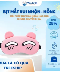 Alternative view of Bịt Mắt Ngủ - Giải Nhiệt Tức Thì, Ngủ Ngon Mọi Hành Trình