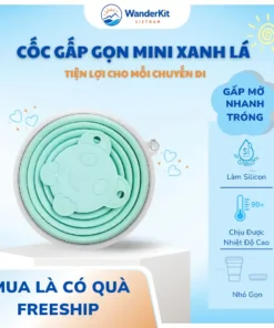 Alternative view of Cốc Silicon Gấp Gọn - Giải Pháp Xanh Cho Mọi Hành Trình