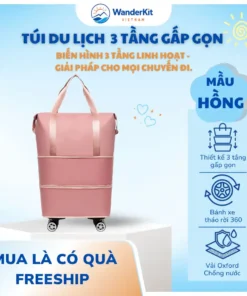 Alternative view of Túi Du Lịch Wanderkit 3 Tầng Gấp Gọn - Giải Pháp Cho Mọi Chuyến Đi