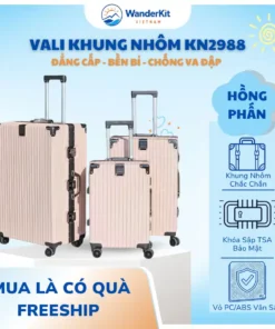 Alternative view of Vali Khung Nhôm Khóa Sập KN2988 - Đẳng Cấp Thượng Lưu